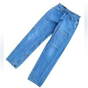 Vintage Levi’s 550 Relaxed Fit Light Blue Stonewashed Denim Jeans Size 36x34”